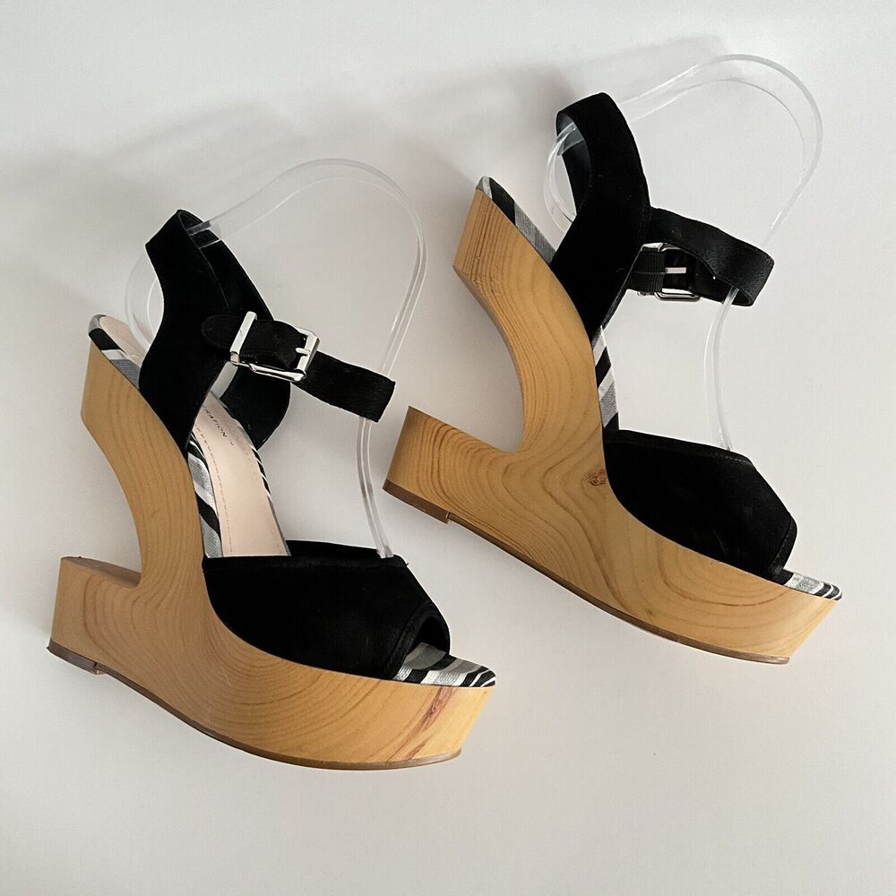 BCBGeneration Suede Vendi Open-toe Platform Sanda… - image 5